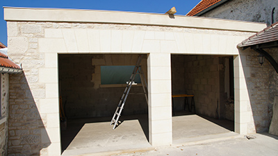 Construction de garage à Soissons